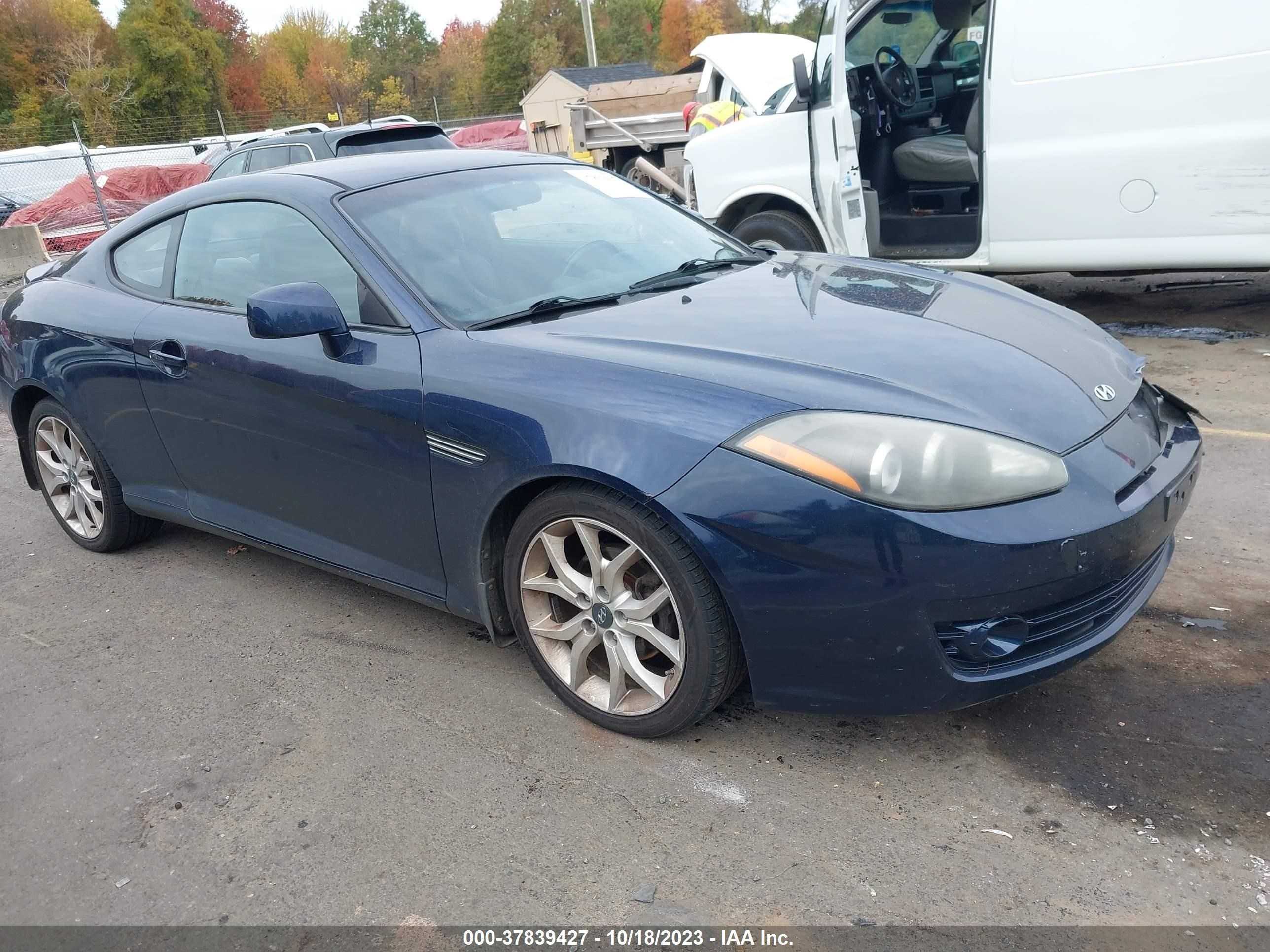 HYUNDAI TIBURON 2008 kmhhn66f38u281696