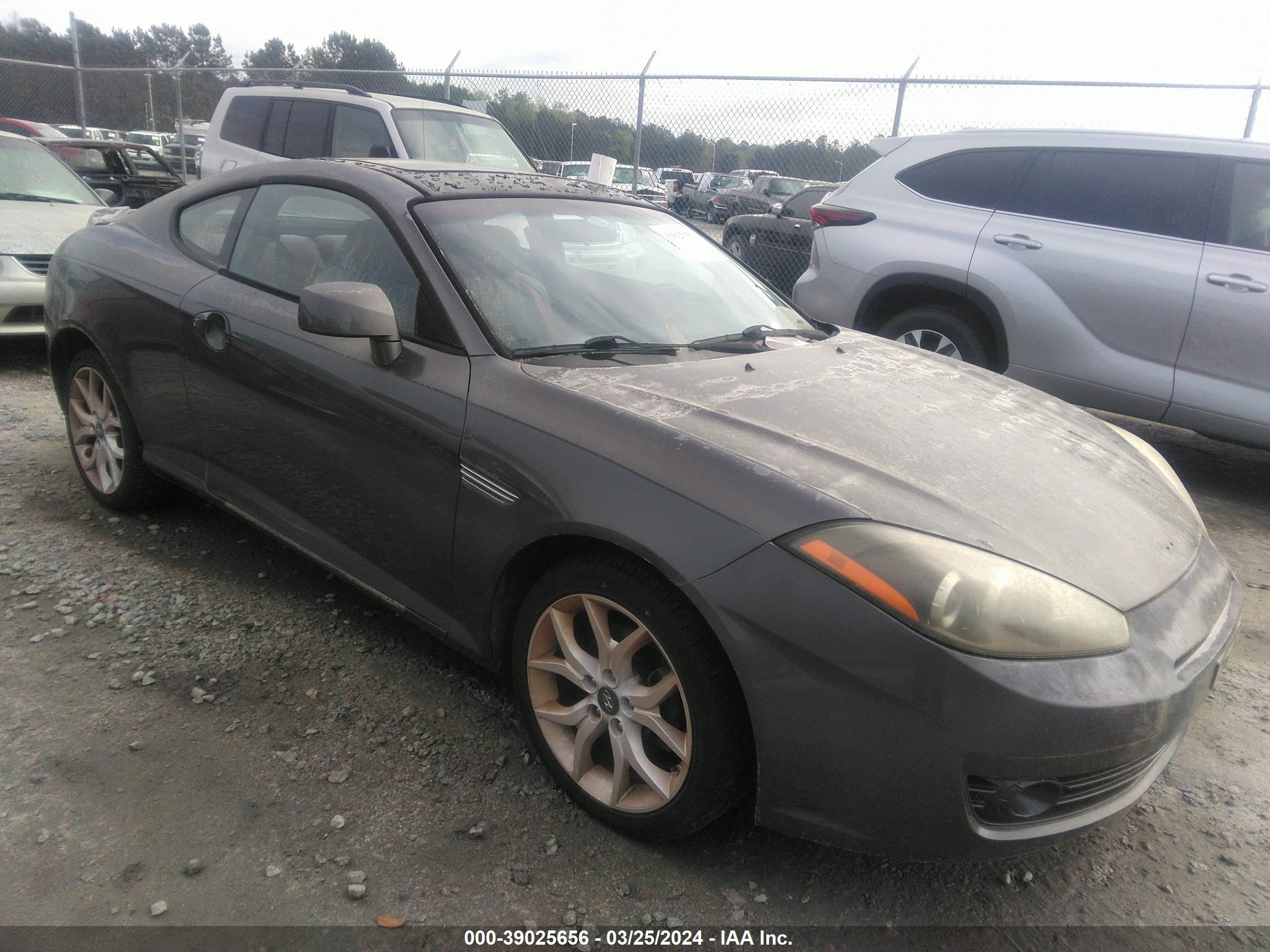 HYUNDAI TIBURON 2007 kmhhn66f47u248611