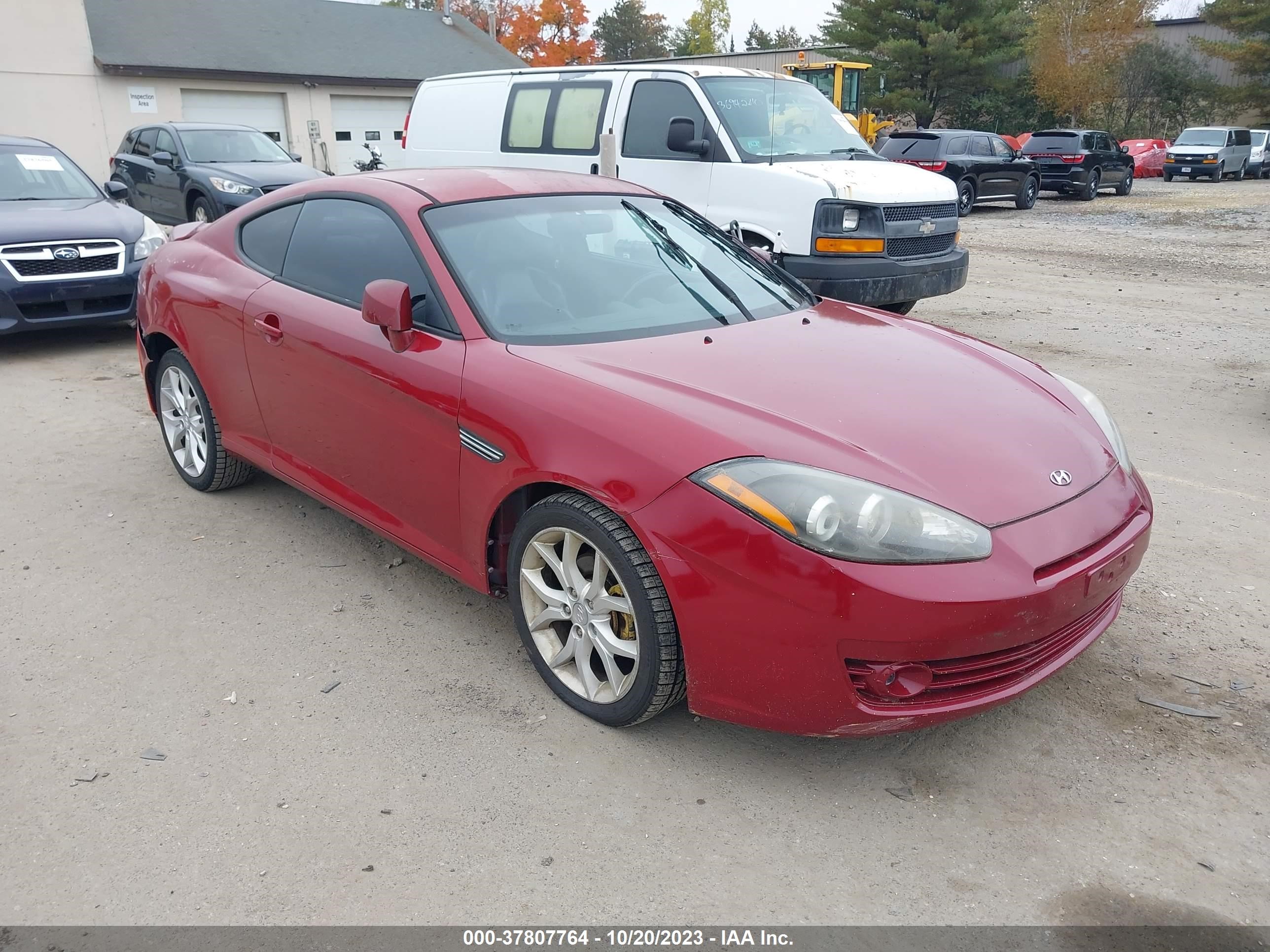 HYUNDAI TIBURON 2007 kmhhn66f87u240883