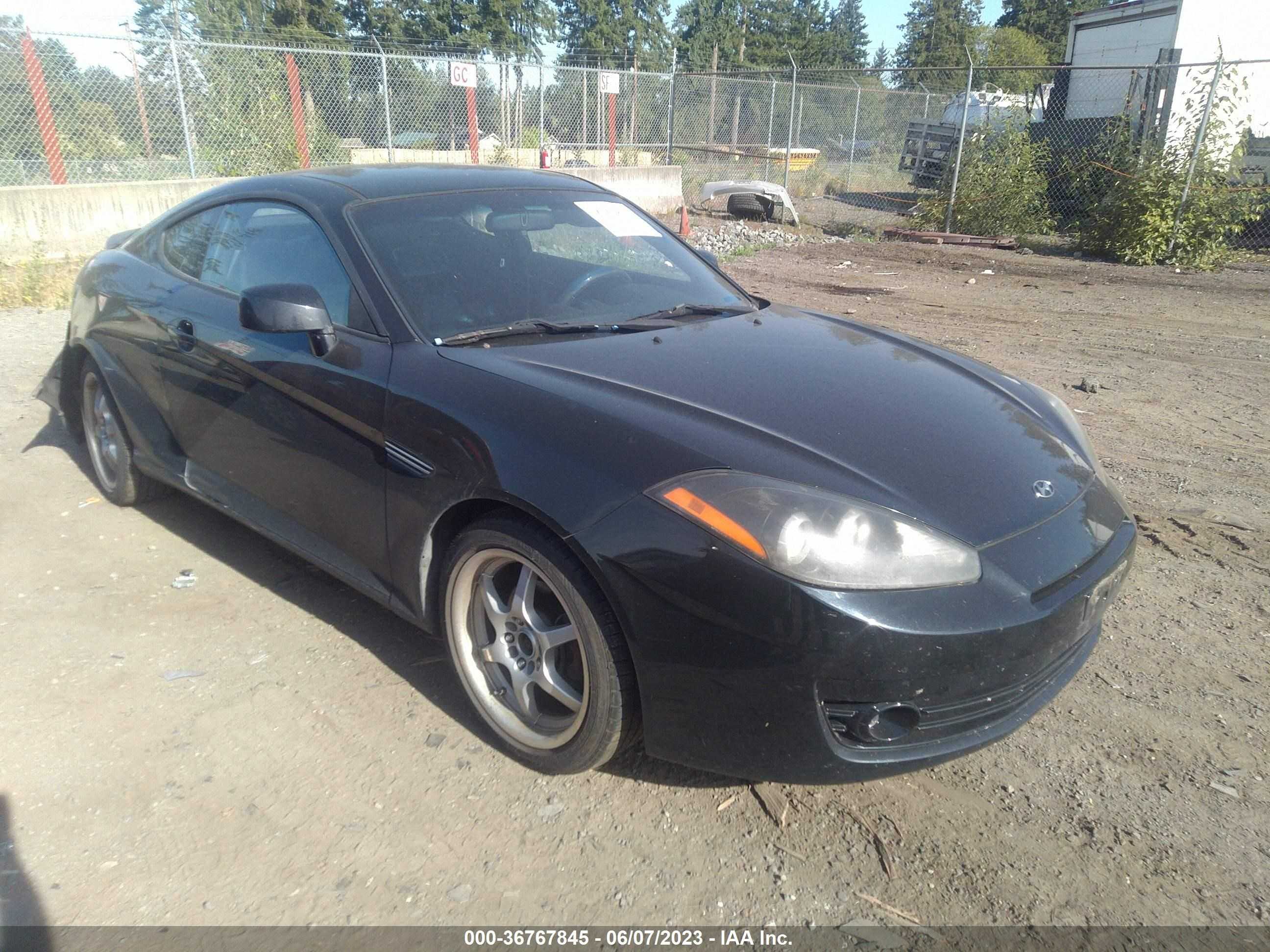 HYUNDAI TIBURON 2007 kmhhn66f97u236969