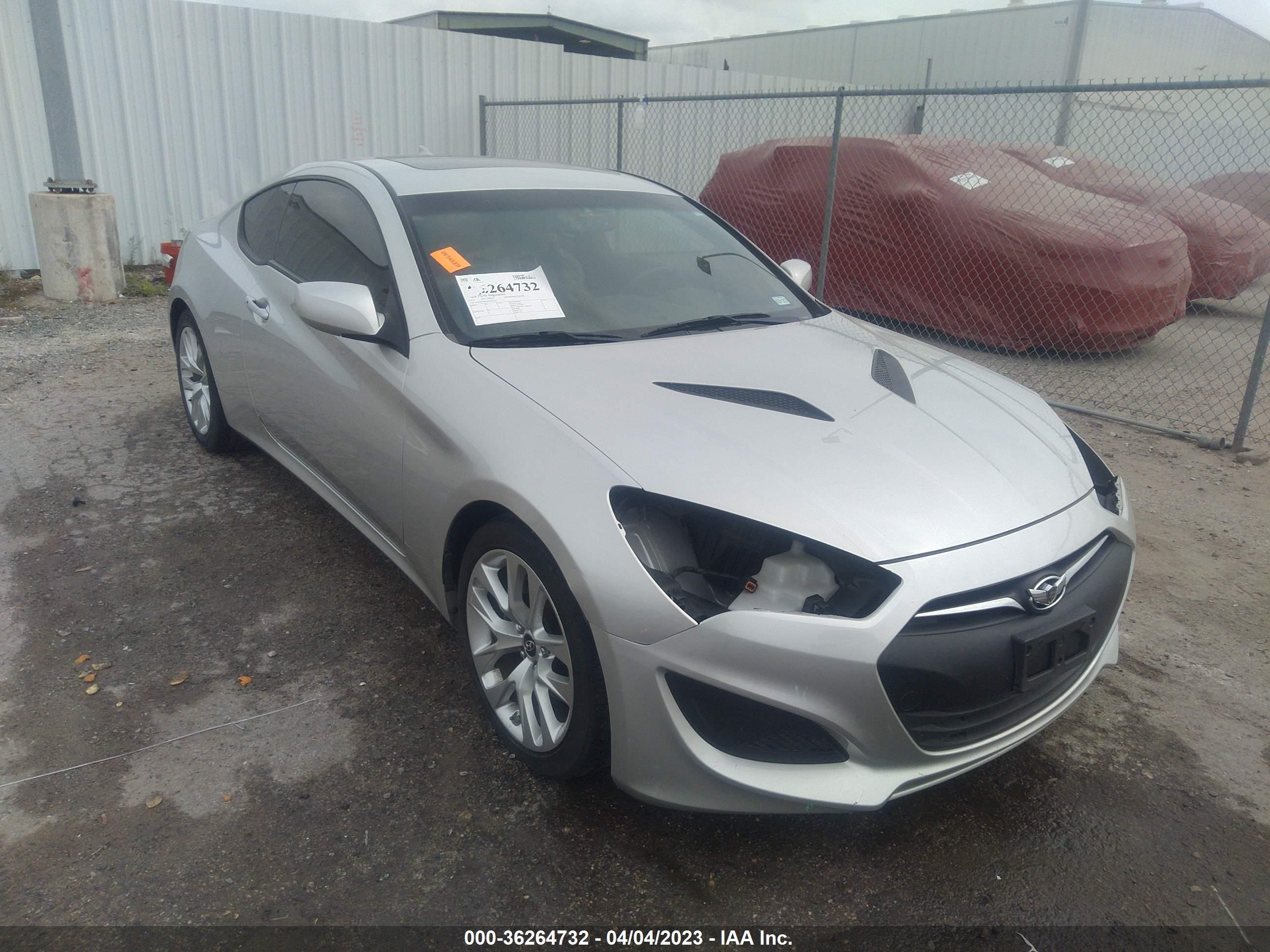 HYUNDAI GENESIS COUPE 2013 kmhht6kd7du095261