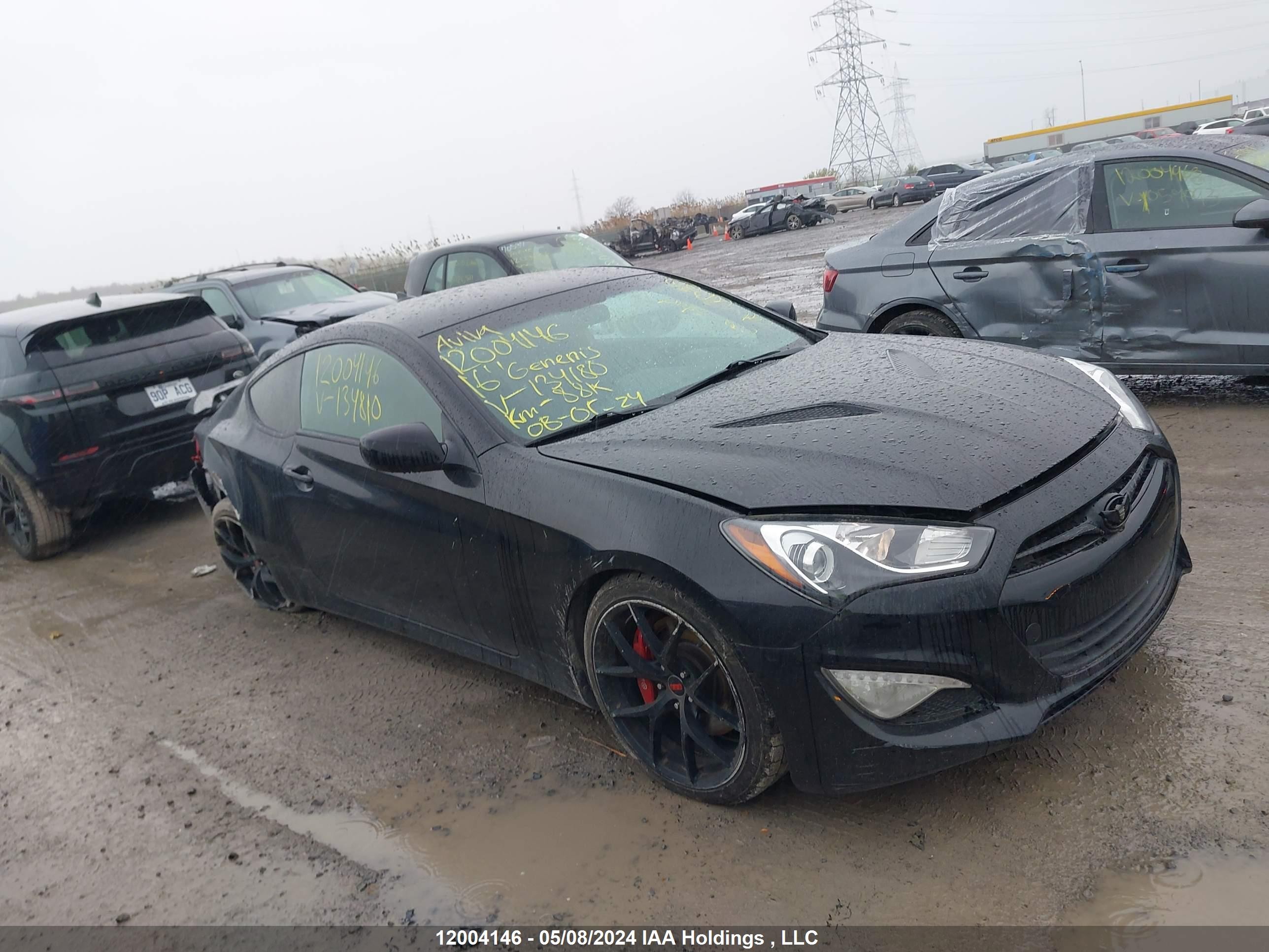 HYUNDAI GENESIS 2016 kmhht6kjxgu134810