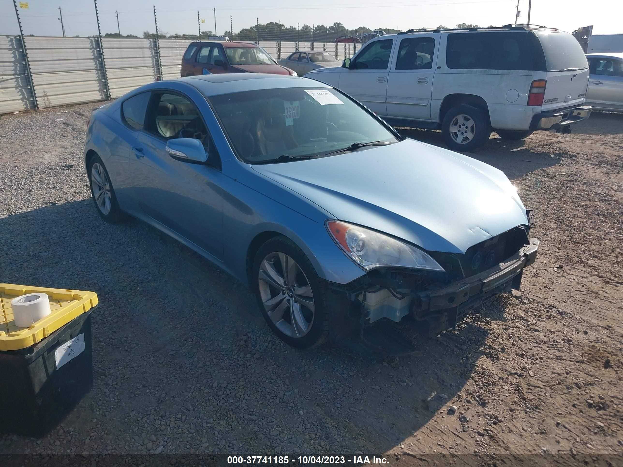 HYUNDAI GENESIS COUPE 2011 kmhhu6kh0bu064592