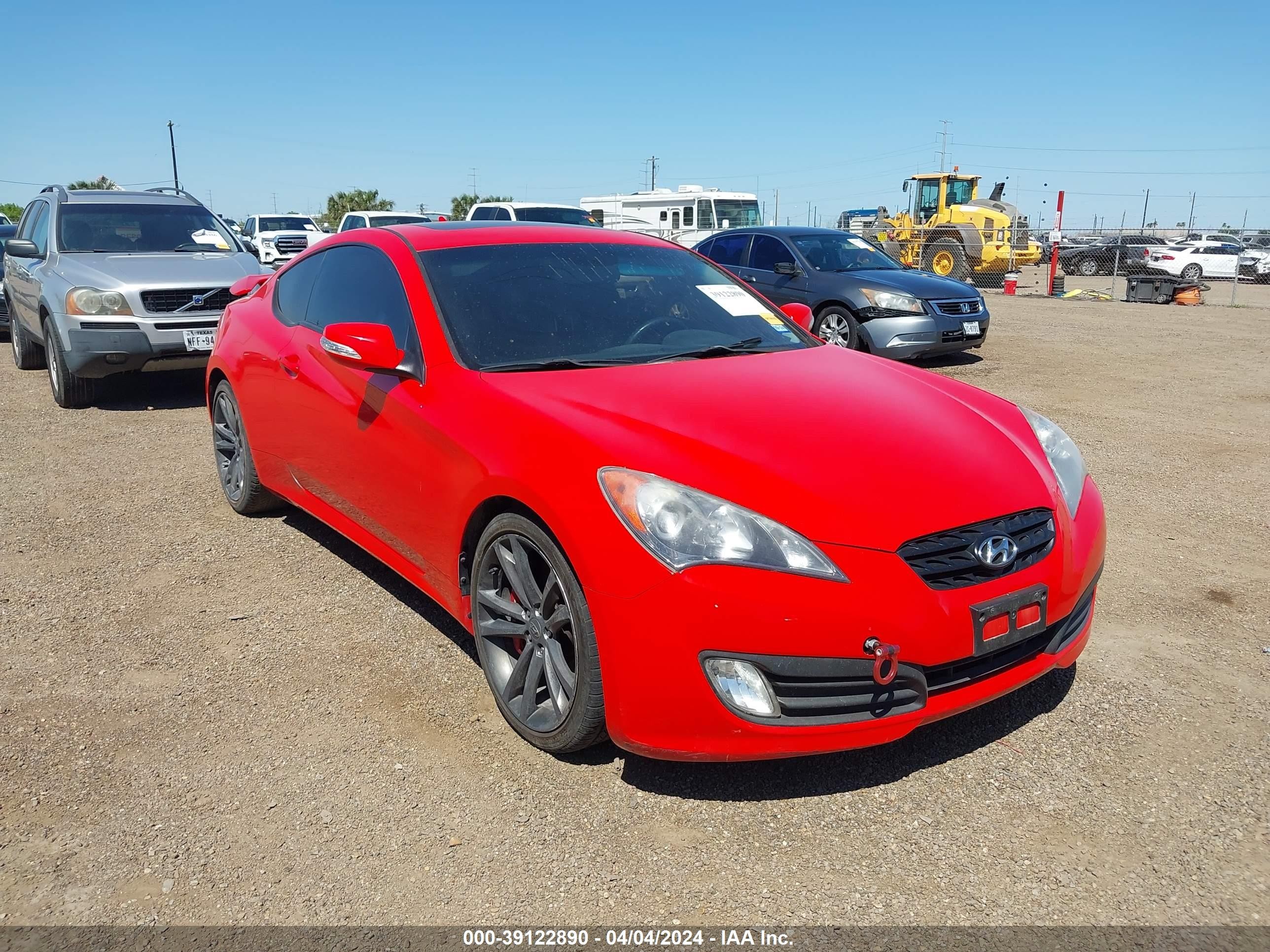 HYUNDAI GENESIS 2010 kmhhu6kh3au004787