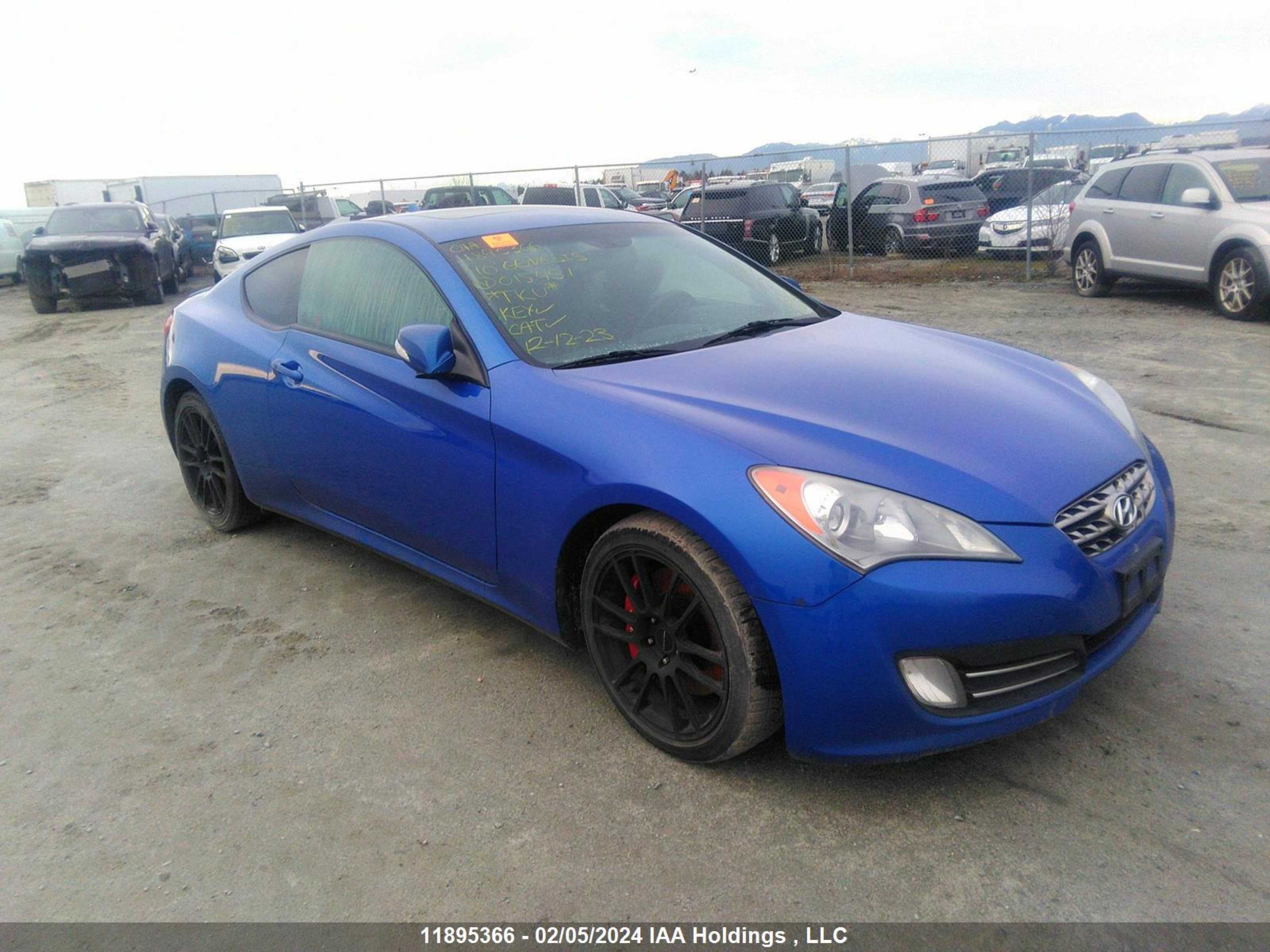 HYUNDAI GENESIS COUPE 2010 kmhhu6kh3au015451