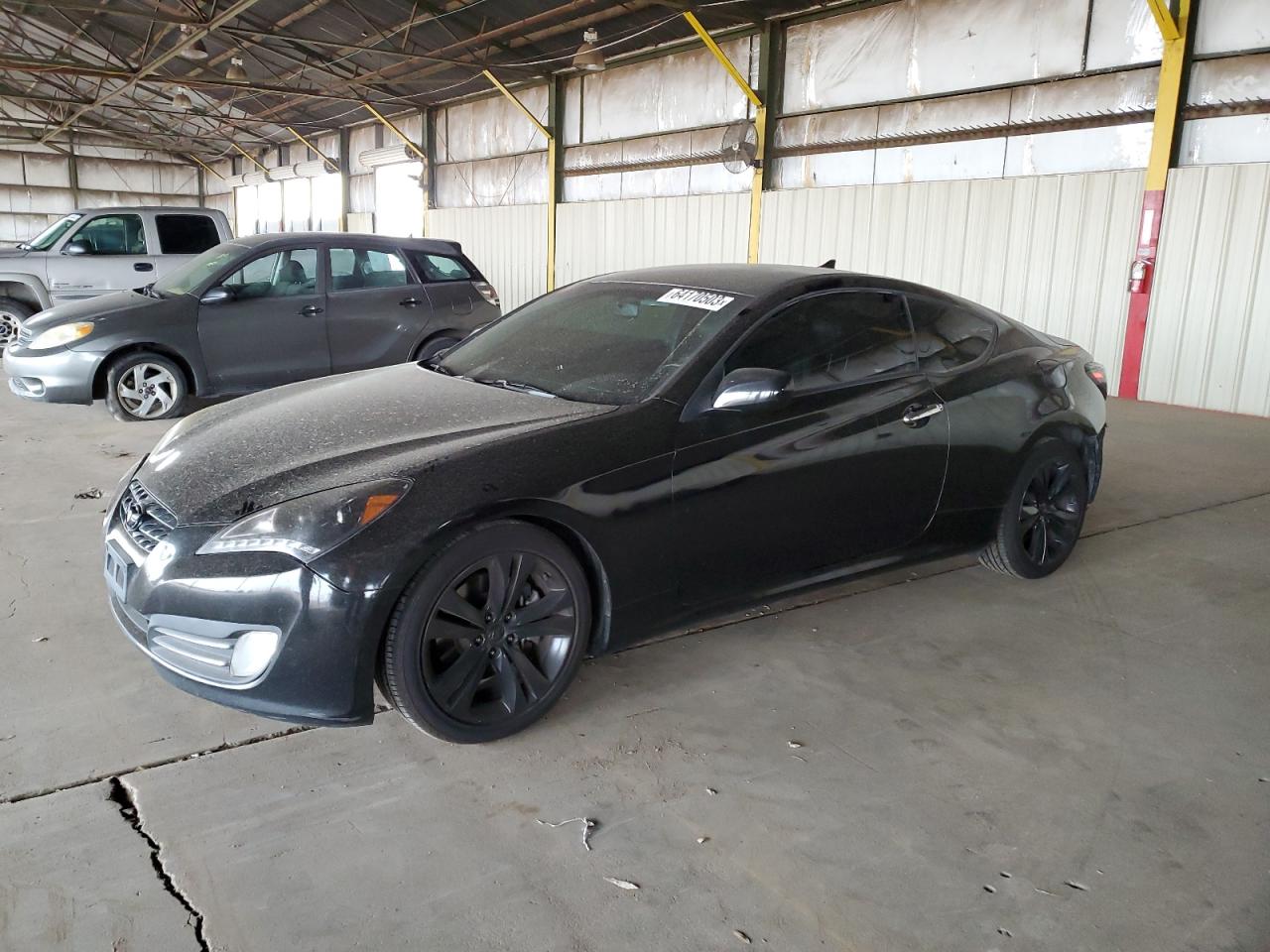 HYUNDAI GENESIS 2010 kmhhu6kh4au010002