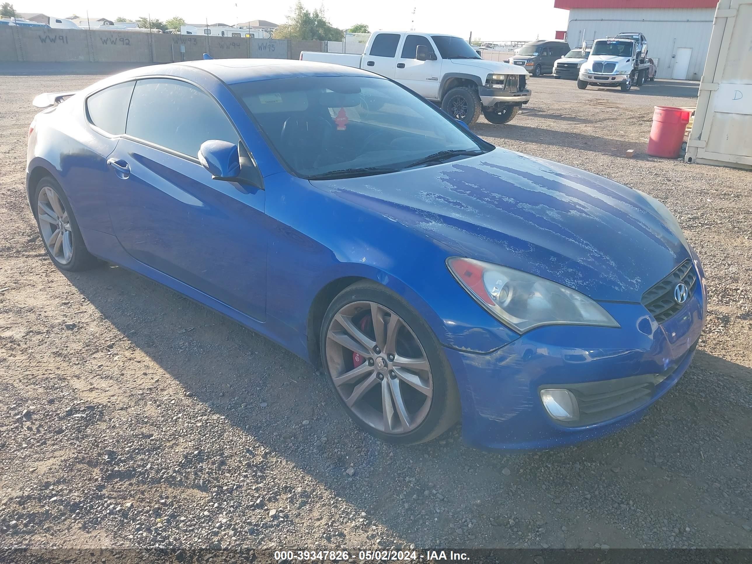 HYUNDAI GENESIS 2010 kmhhu6kh7au021592