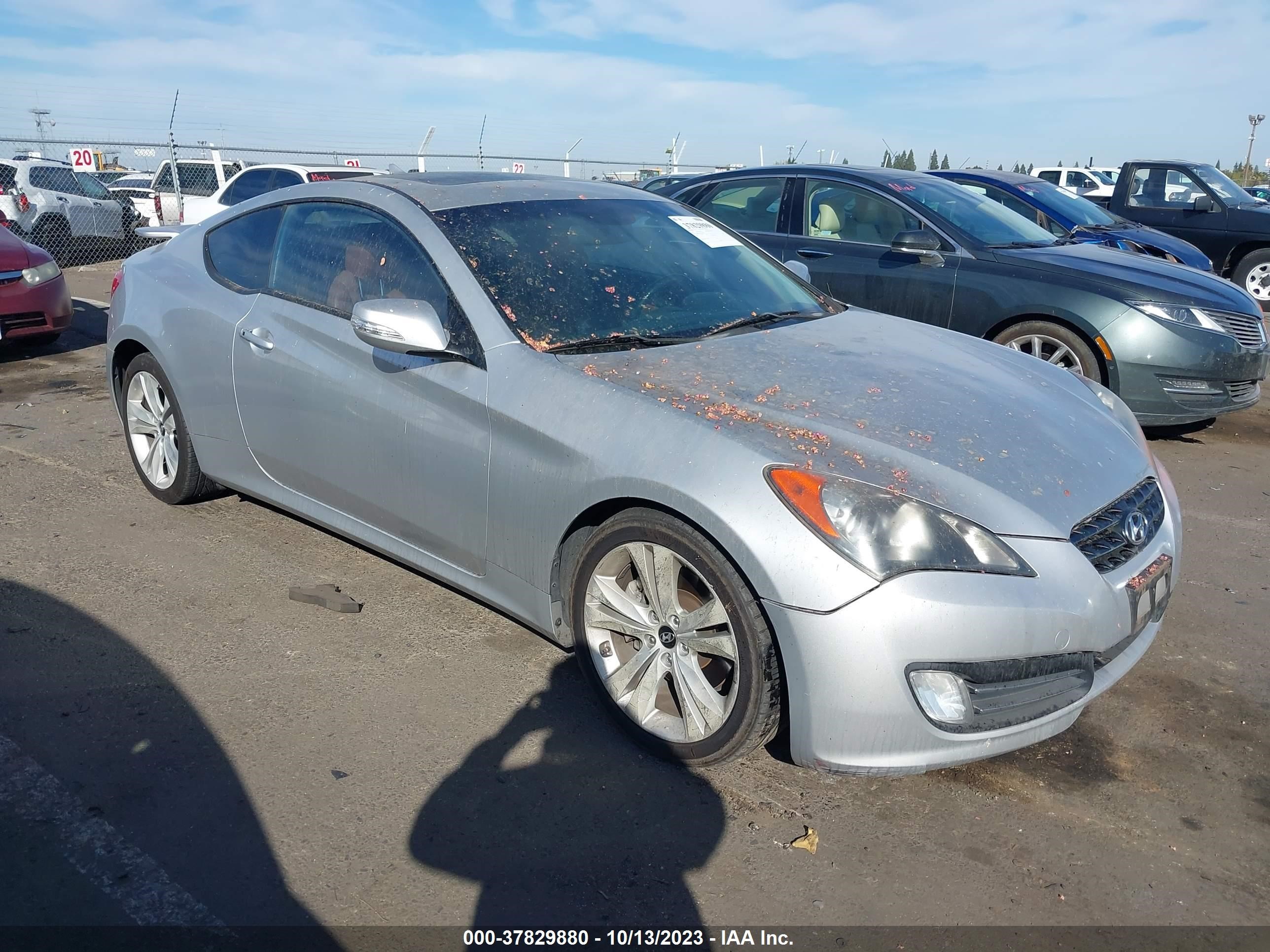 HYUNDAI GENESIS COUPE 2010 kmhhu6khxau006827