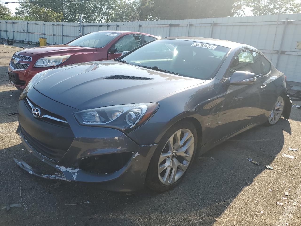 HYUNDAI GENESIS 2015 kmhhu6kj0fu124587