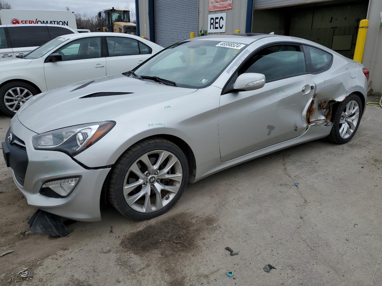 HYUNDAI GENESIS 2013 kmhhu6kj1du103390