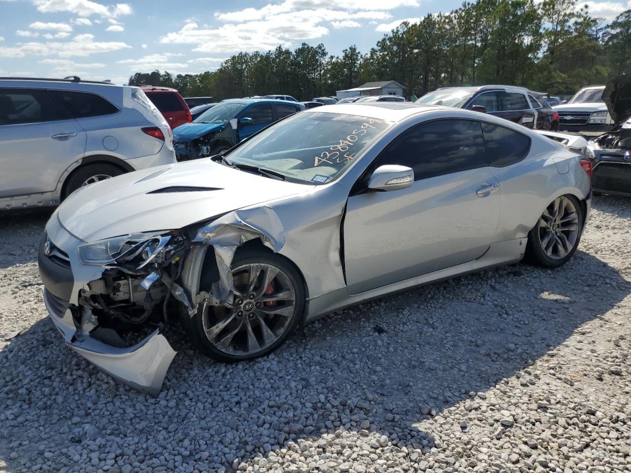 HYUNDAI GENESIS 2015 kmhhu6kj2fu130925