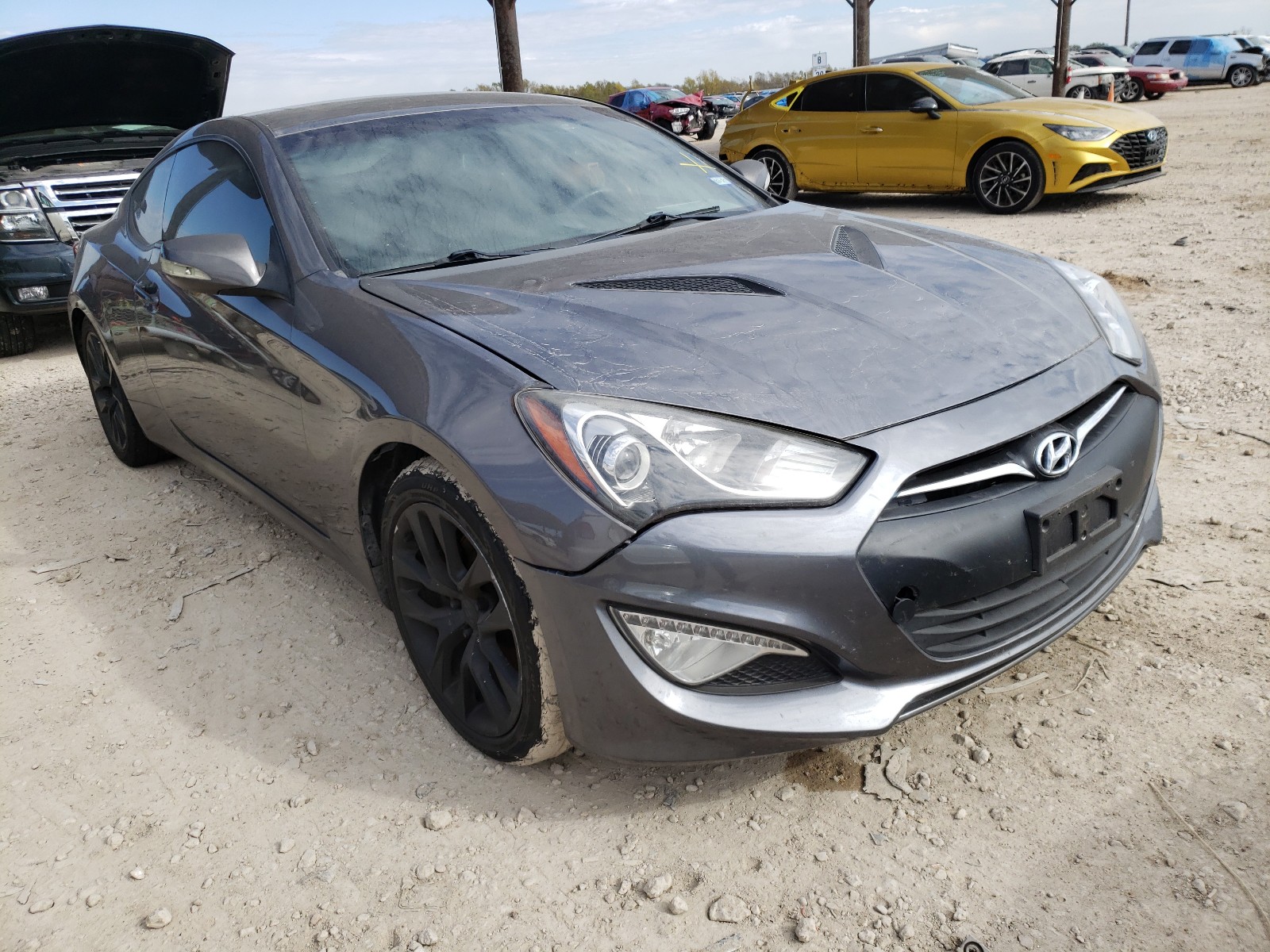 HYUNDAI GENESIS CO 2013 kmhhu6kj7du096686