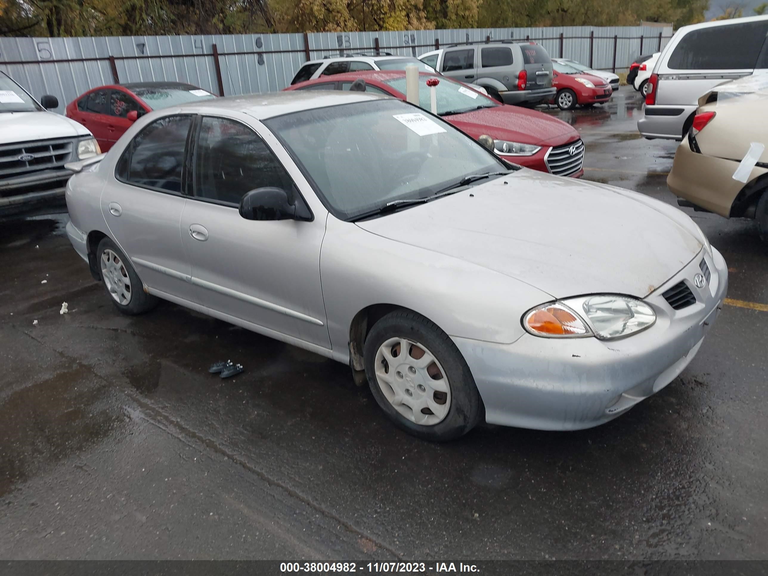 HYUNDAI ELANTRA 1999 kmhjf25f0xu850799