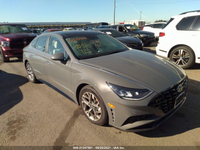 HYUNDAI SONATA 2021 kmhl14ja4ma160483