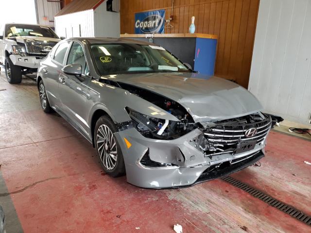 HYUNDAI SONATA HYB 2021 kmhl34jj0ma032266