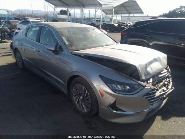 HYUNDAI SONATA HYBRID 2021 kmhl34jj5ma024079