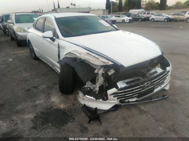 HYUNDAI SONATA HYBRID 2021 kmhl34jj7ma026626