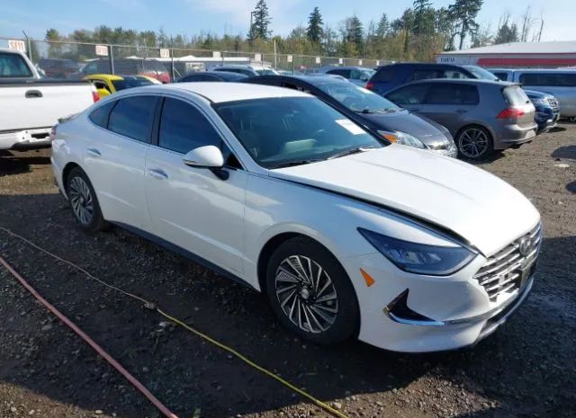 HYUNDAI SONATA HYBRID 2021 kmhl34jj9ma018558