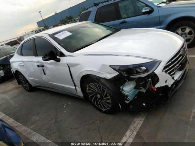 HYUNDAI SONATA HYBRID 2021 kmhl34jj9ma026501