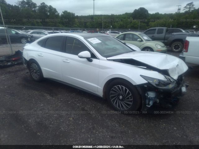 HYUNDAI SONATA HYBRID 2021 kmhl54jj6ma022741