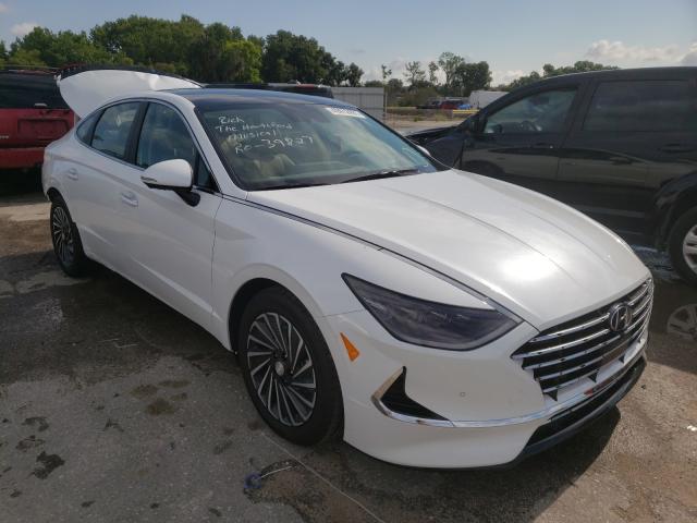 HYUNDAI SONATA HYB 2021 kmhl54jj9ma029019