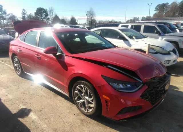 HYUNDAI SONATA 2021 kmhl64ja3ma149542