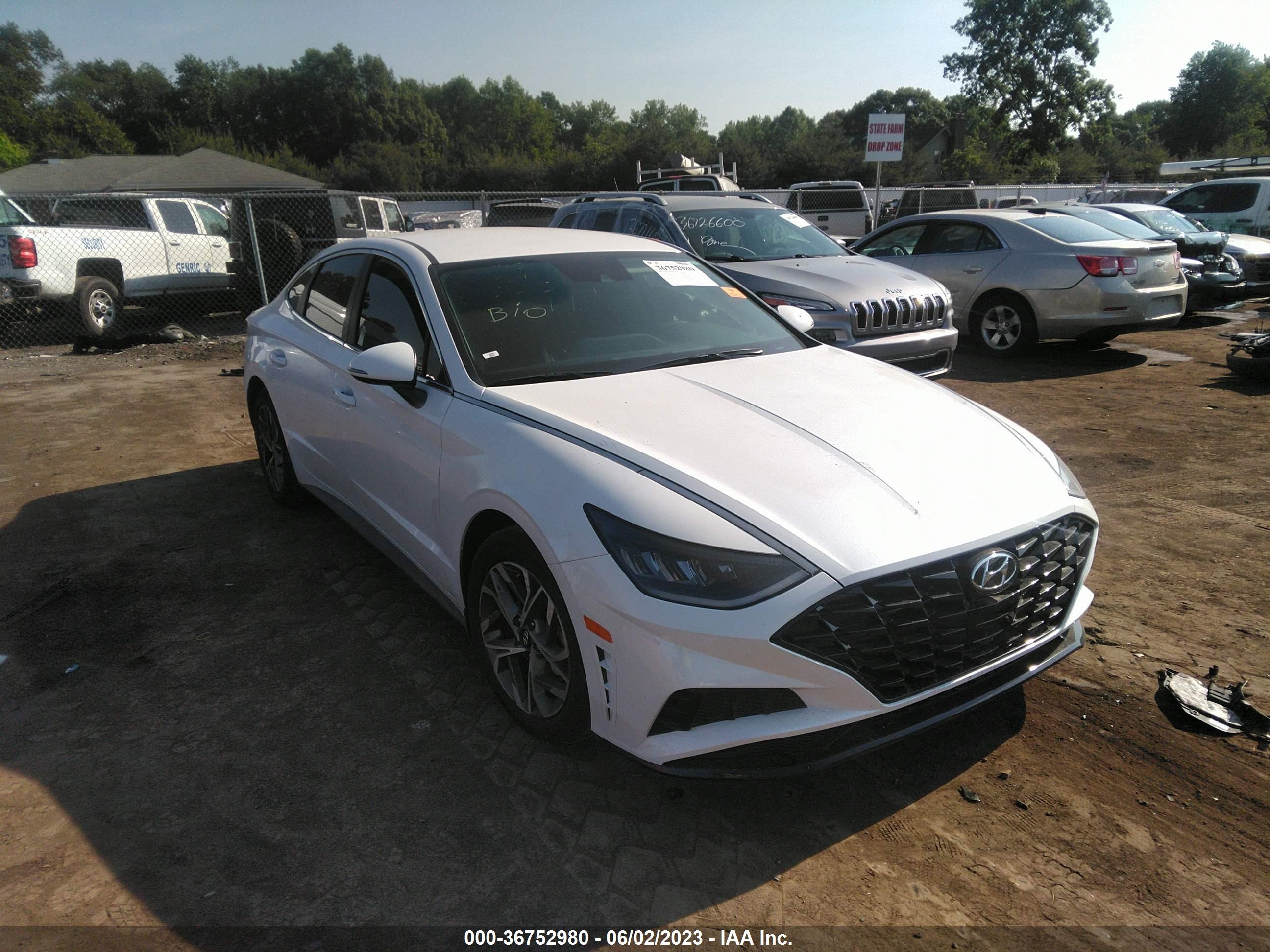 HYUNDAI SONATA 2022 kmhl64ja3na235645