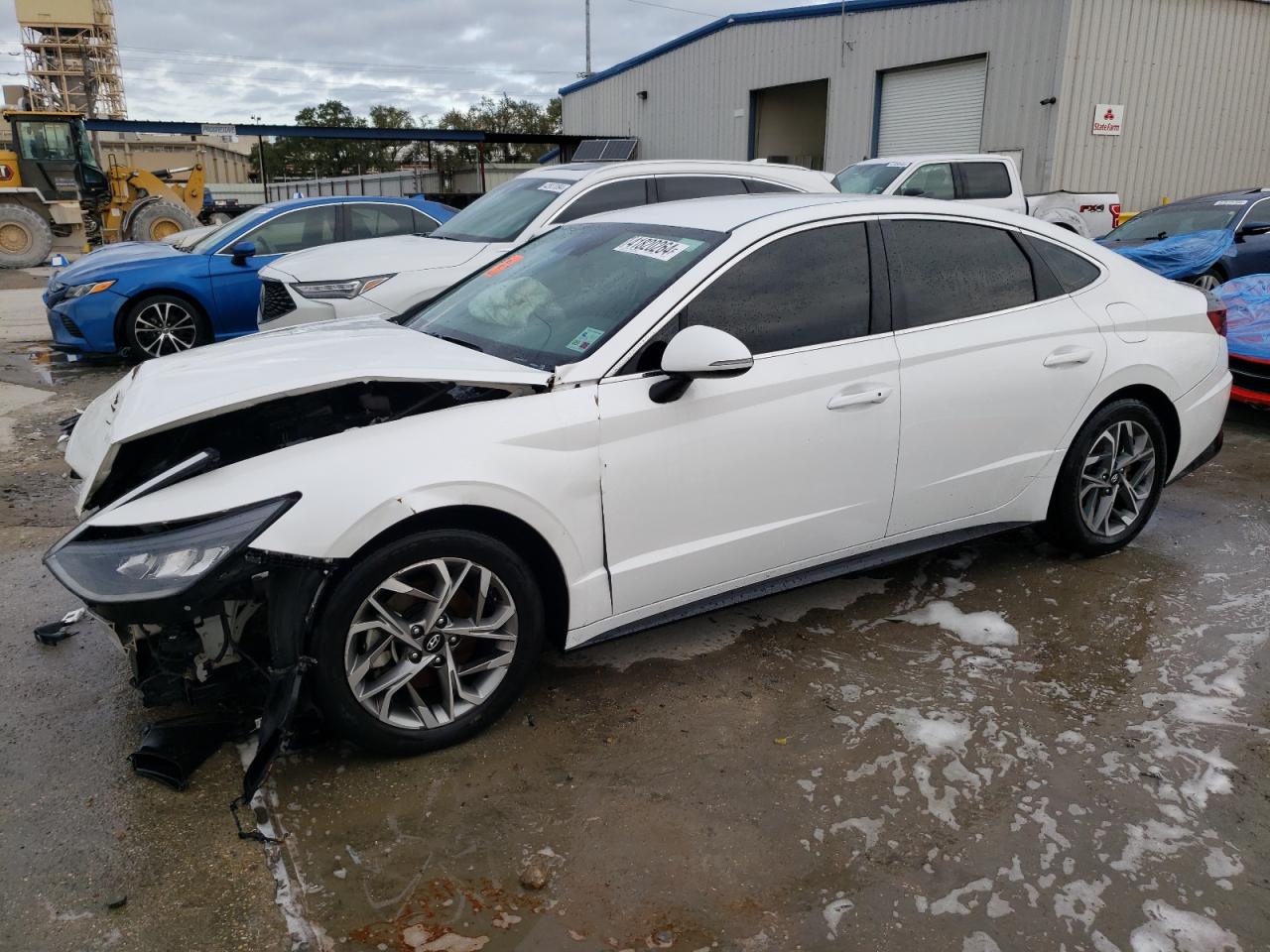 HYUNDAI SONATA 2021 kmhl64ja6ma152211