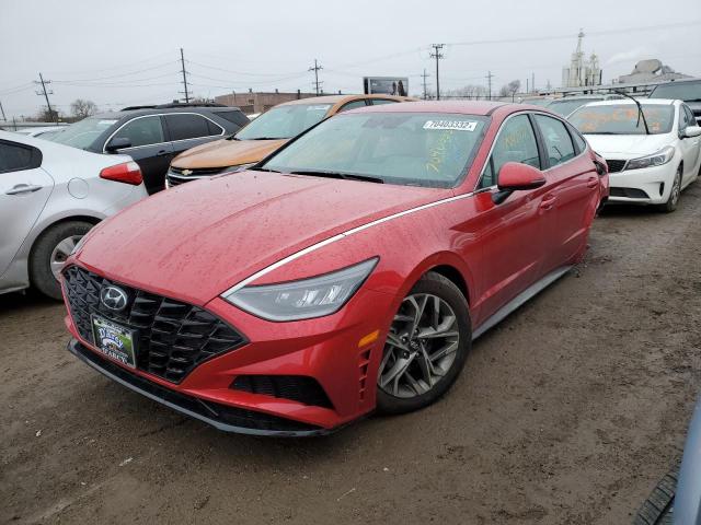 HYUNDAI SONATA SEL 2021 kmhl64ja7ma147843