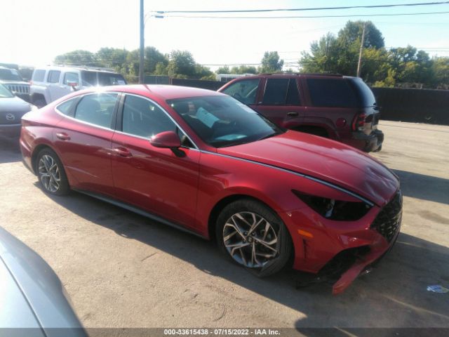 HYUNDAI SONATA 2021 kmhl64ja9ma148086