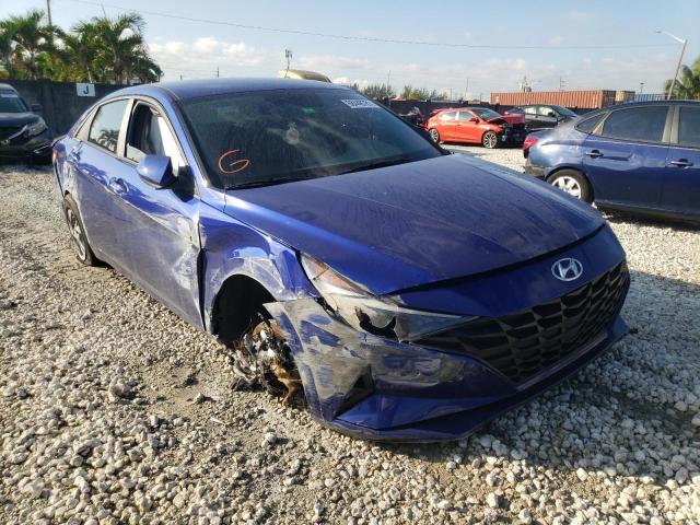 HYUNDAI ELANTRA SE 2021 kmhll4ag1mu101677