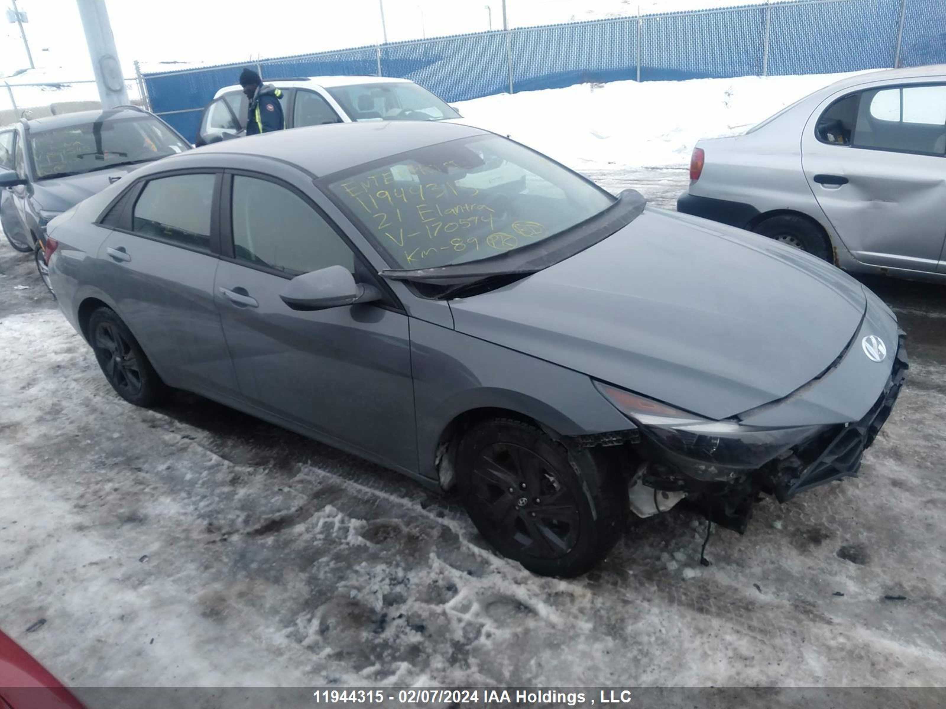 HYUNDAI ELANTRA 2021 kmhlm4ag5mu170594