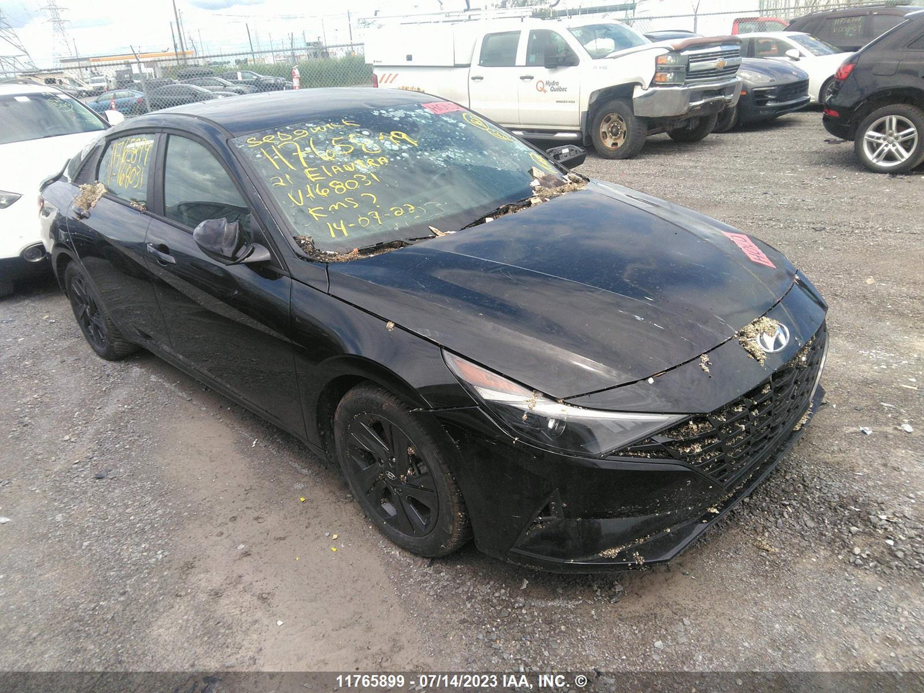 HYUNDAI ELANTRA 2021 kmhlm4ag6mu168031