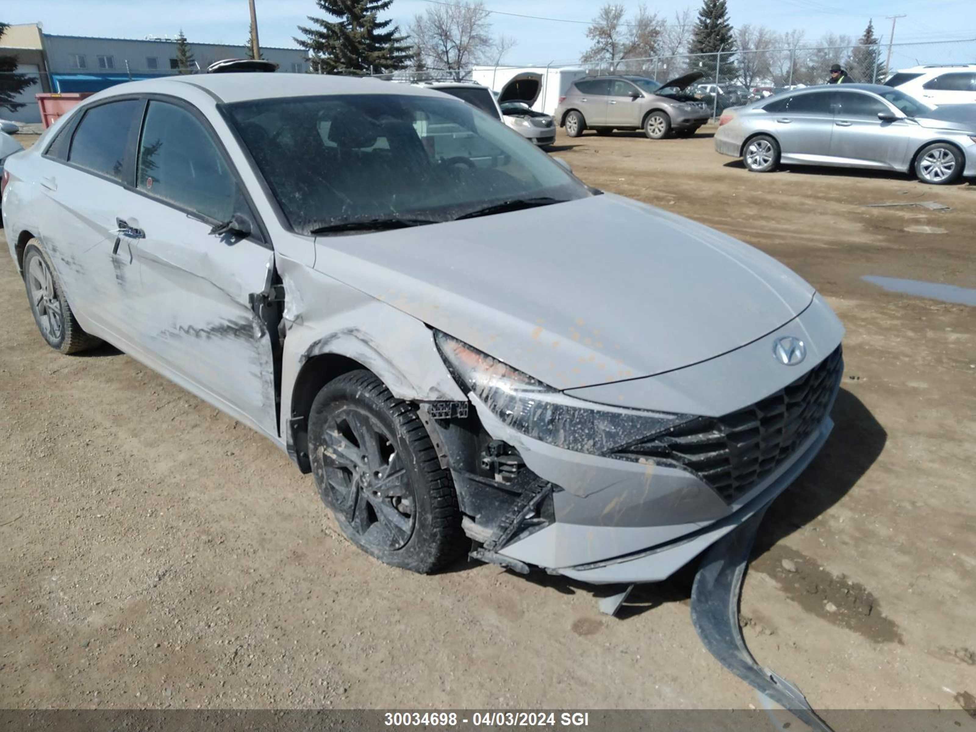 HYUNDAI ELANTRA 2022 kmhlm4ag6nu215365