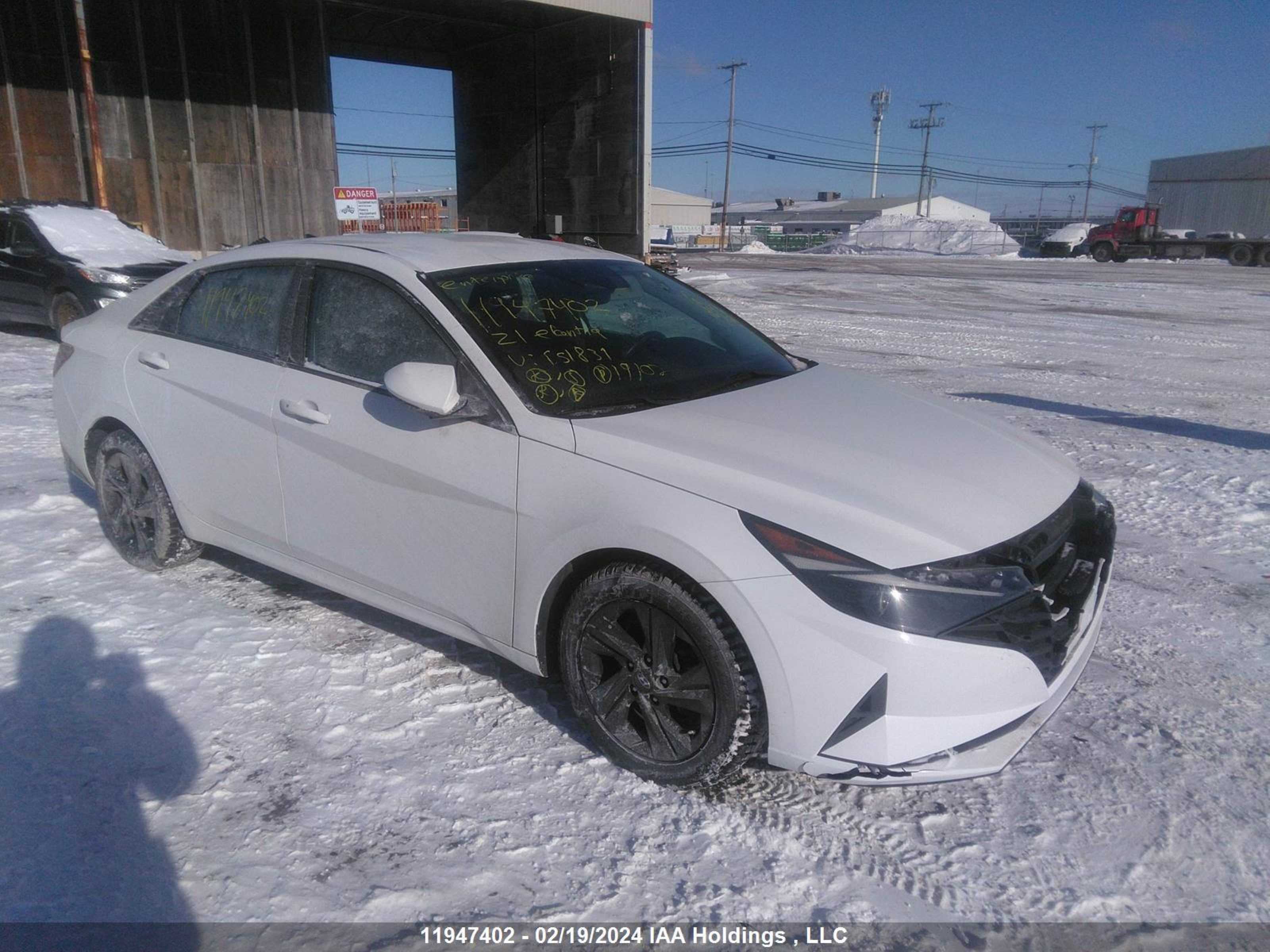 HYUNDAI ELANTRA 2021 kmhlm4ag8mu151831