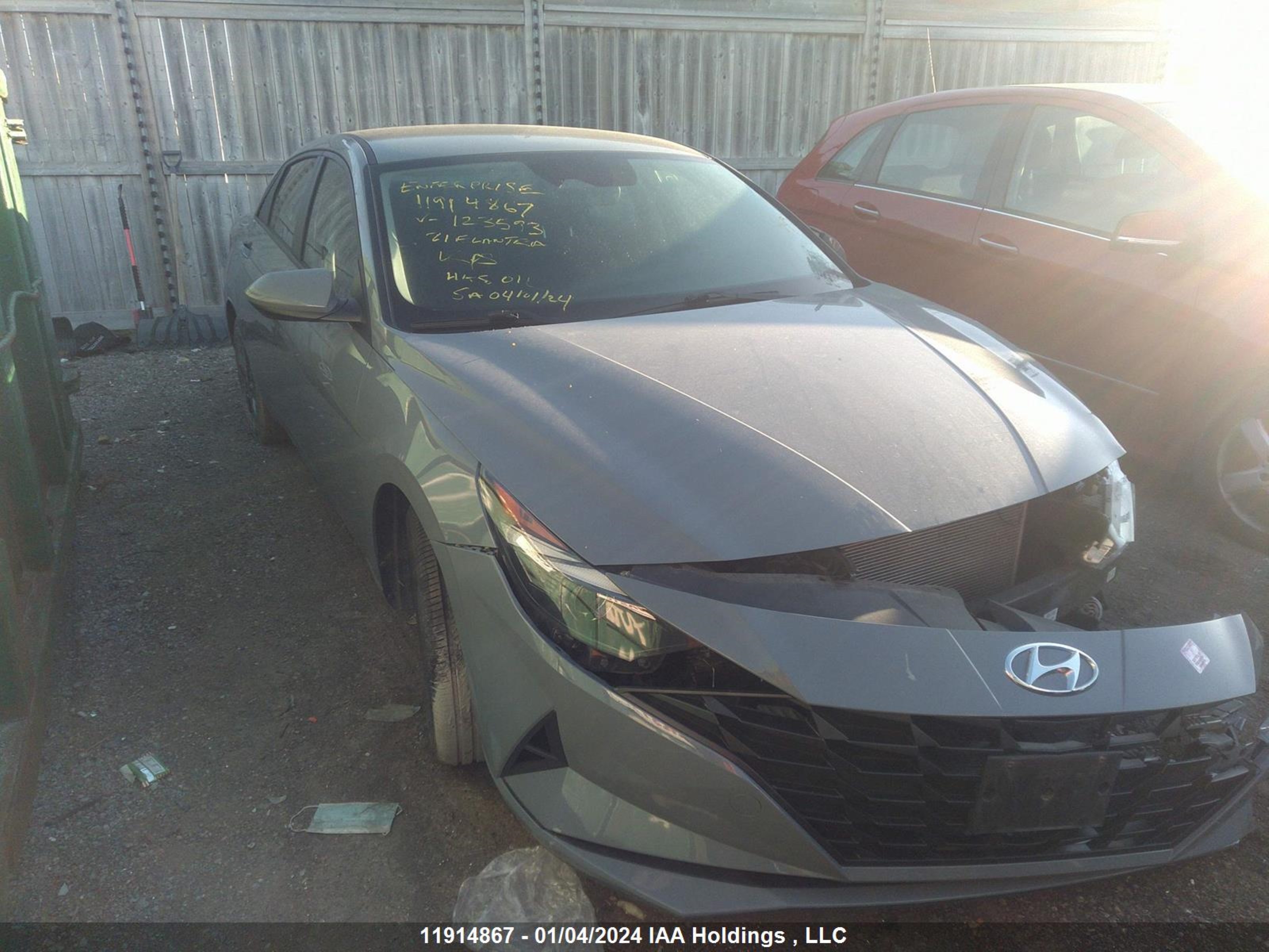 HYUNDAI ELANTRA 2021 kmhlm4agxmu123593