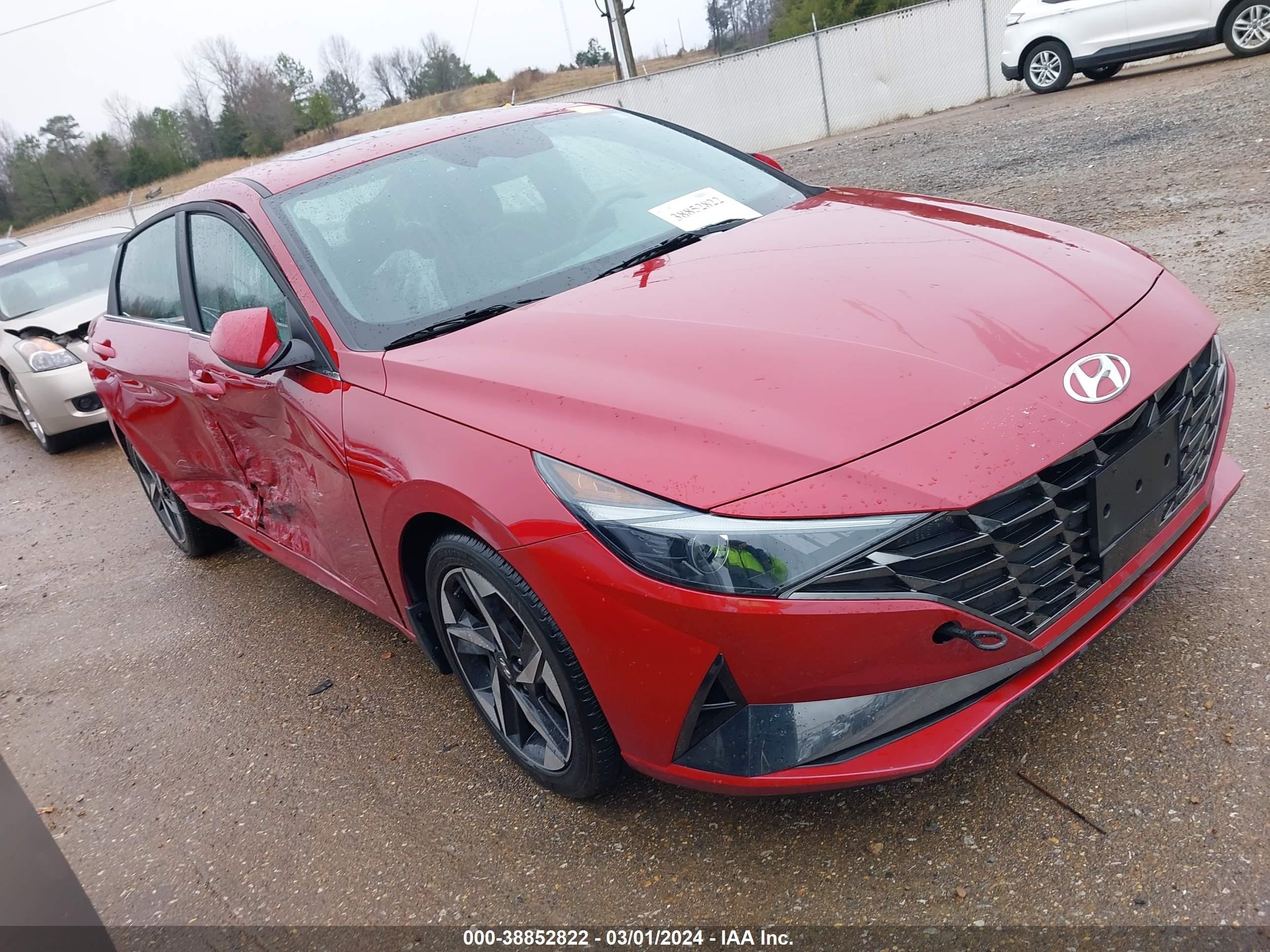 HYUNDAI ELANTRA 2022 kmhln4ag0nu348491