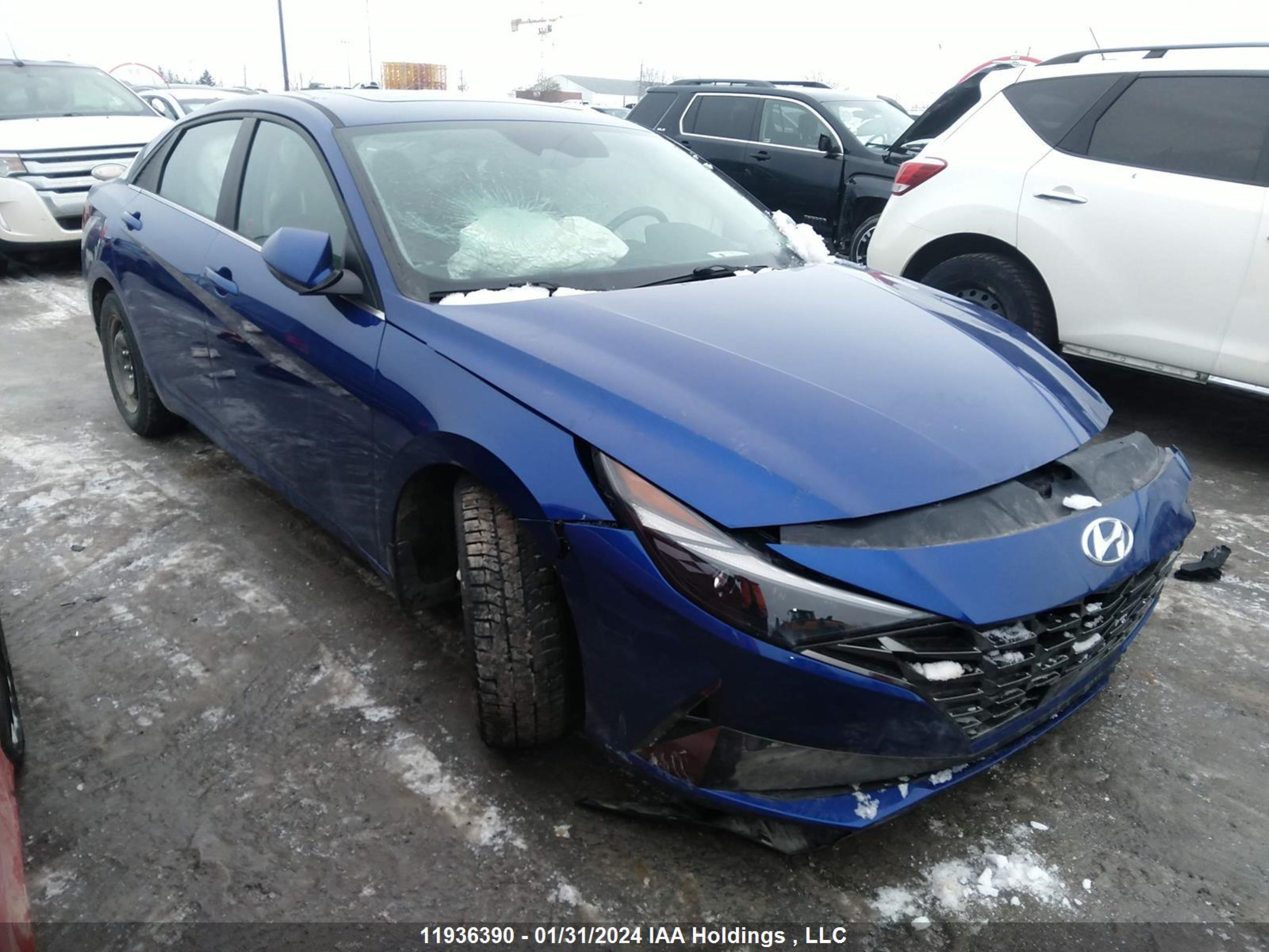 HYUNDAI ELANTRA 2021 kmhln4ag2mu150560