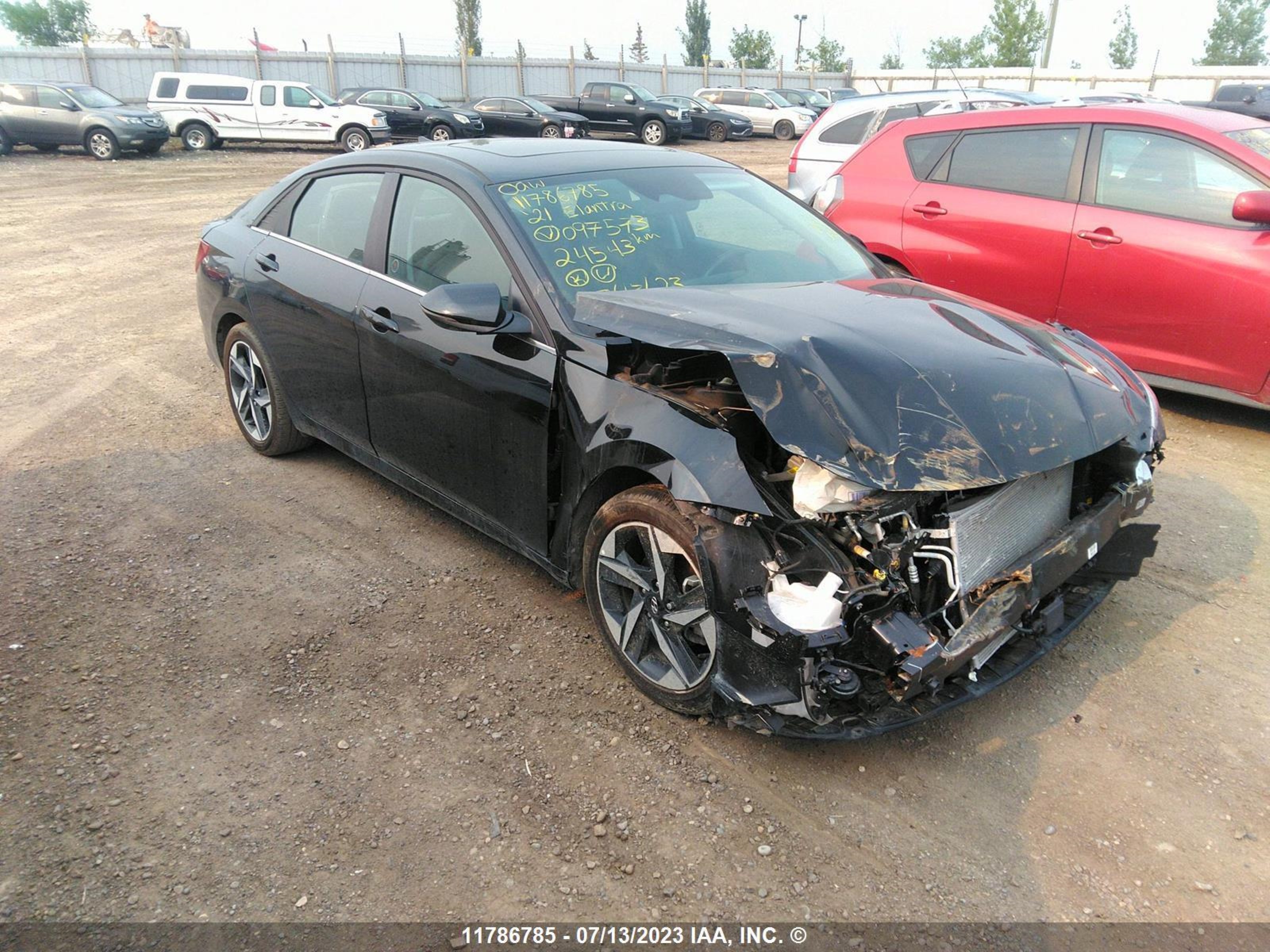 HYUNDAI ELANTRA 2021 kmhln4ag8mu097573