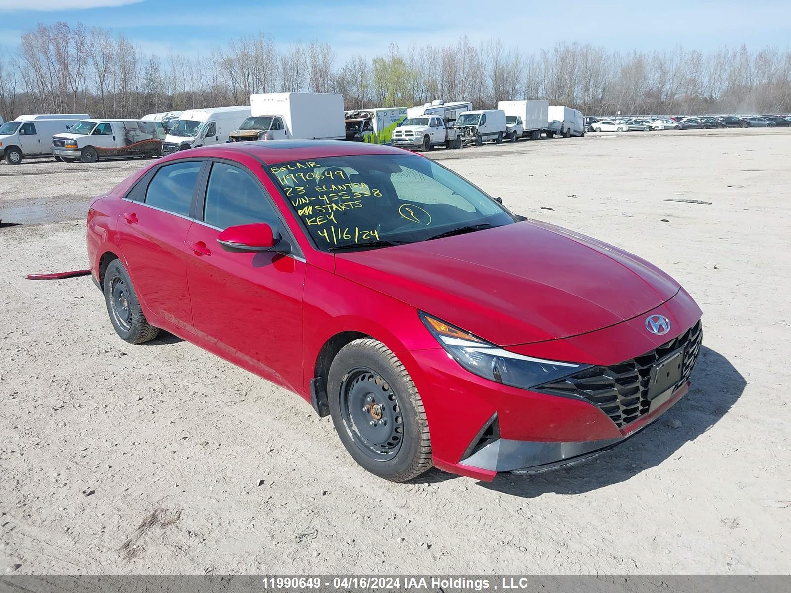 HYUNDAI ELANTRA 2023 kmhln4ag8pu455338