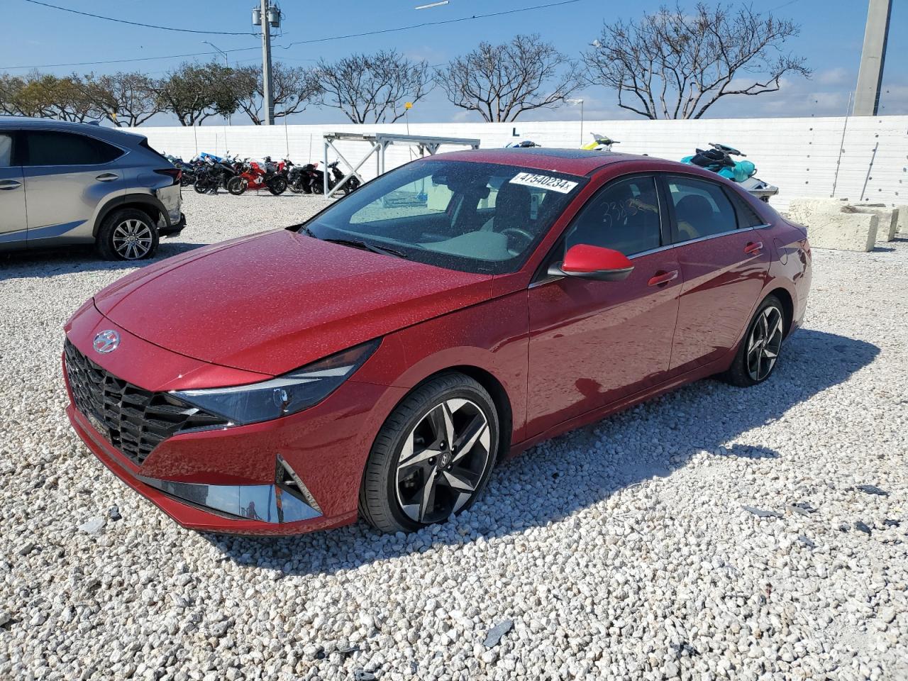 HYUNDAI ELANTRA 2021 kmhln4ag9mu130693