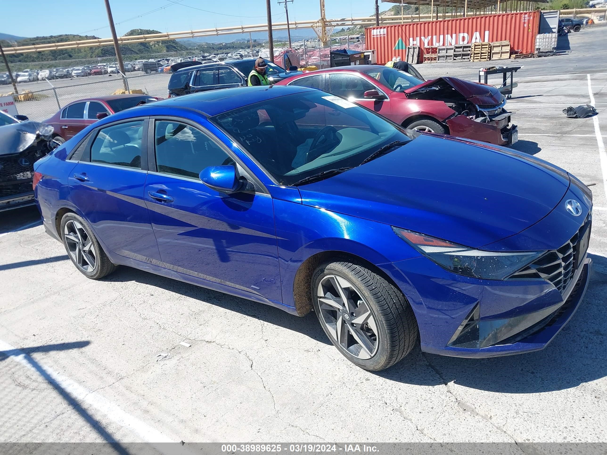 HYUNDAI ELANTRA 2021 kmhln4agxmu098322