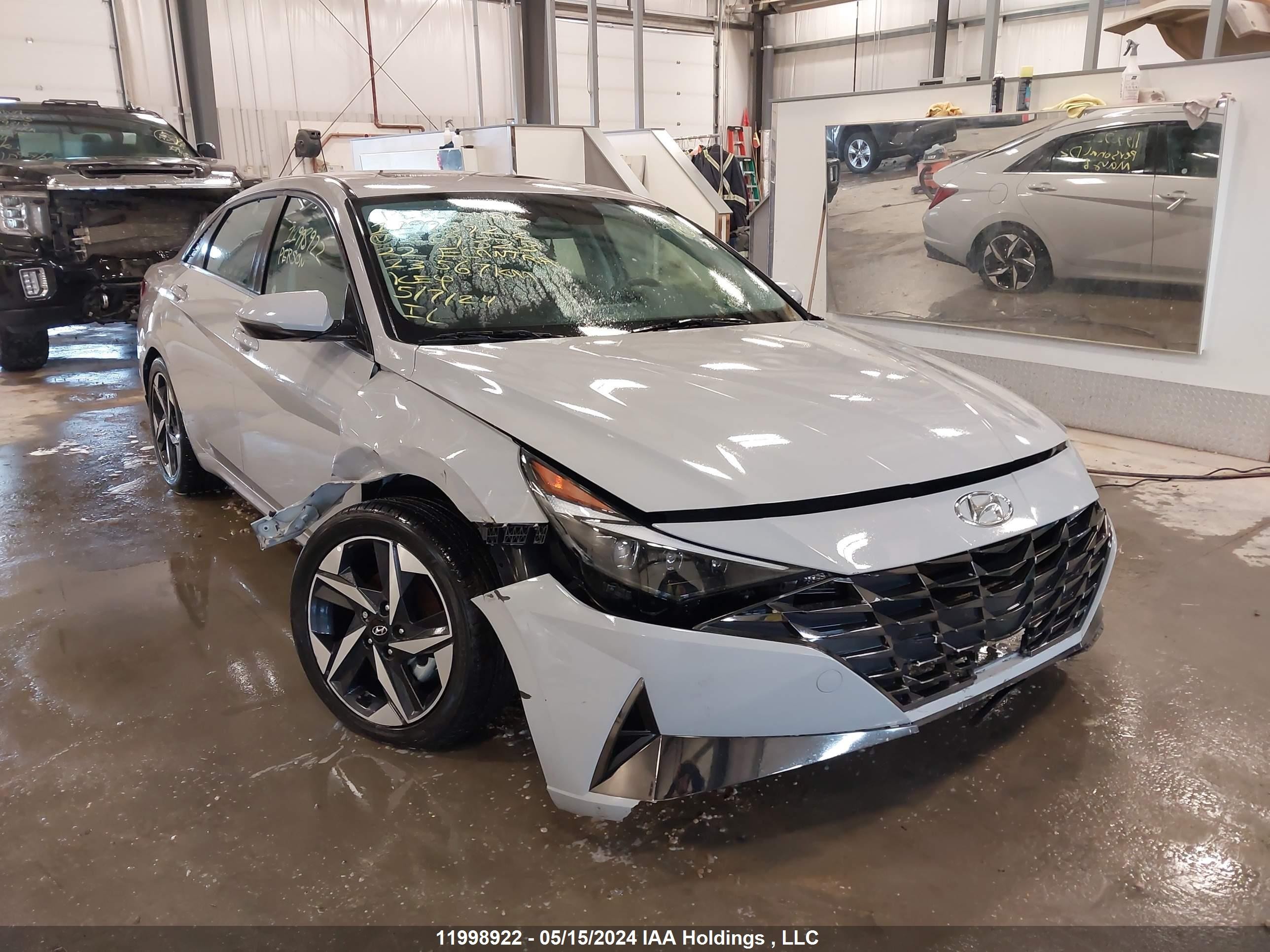 HYUNDAI ELANTRA 2022 kmhln4agxnu269328