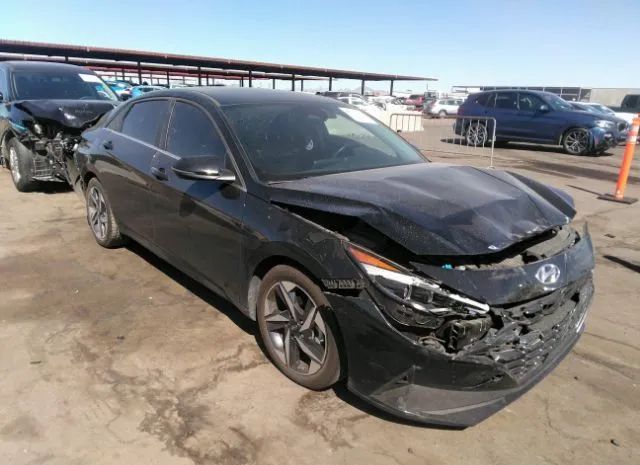 HYUNDAI ELANTRA HYBRID 2021 kmhln4aj4mu007055