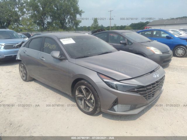 HYUNDAI ELANTRA HYBRID 2021 kmhln4aj4mu007461