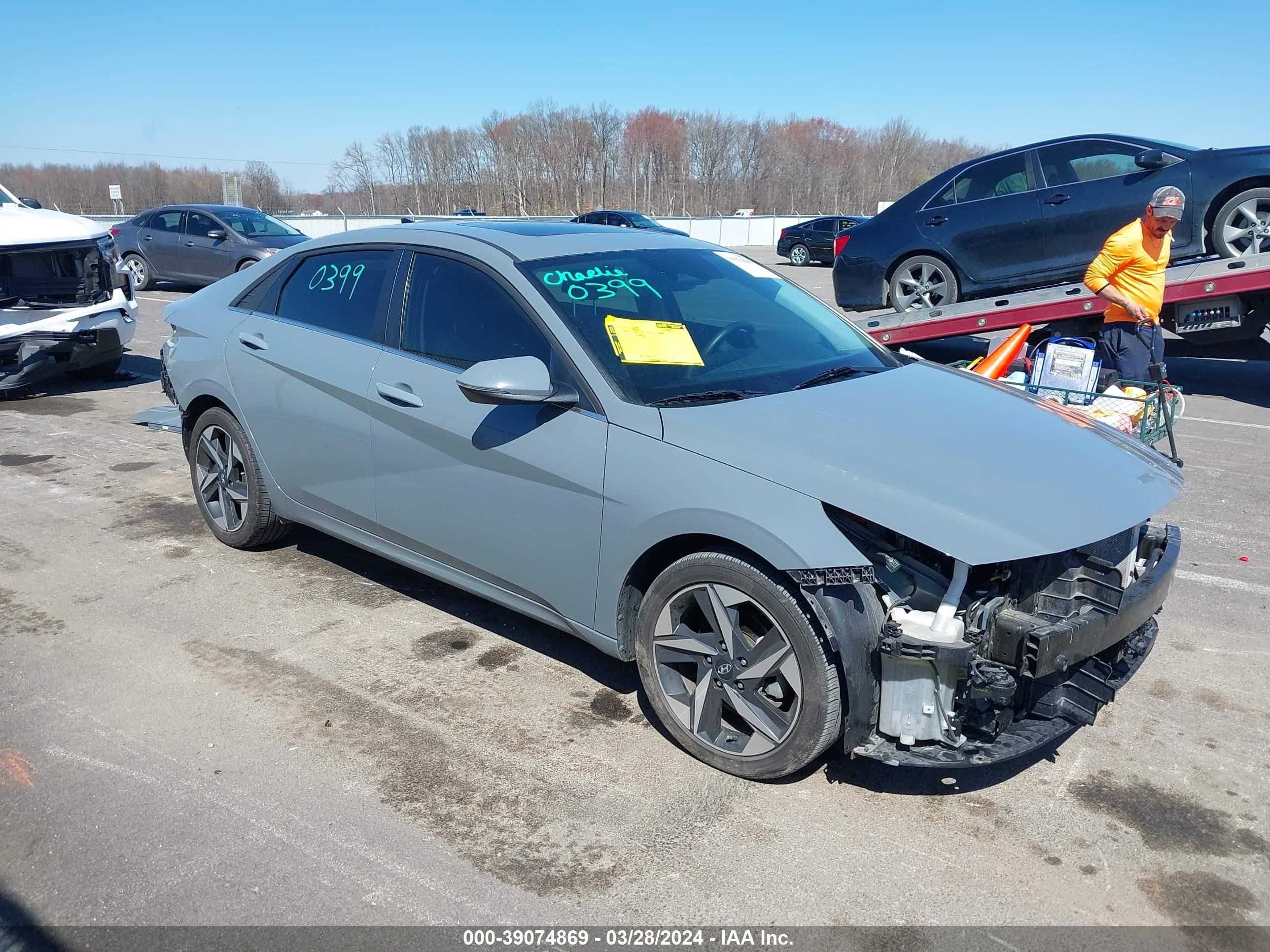 HYUNDAI ELANTRA 2021 kmhln4aj5mu006304