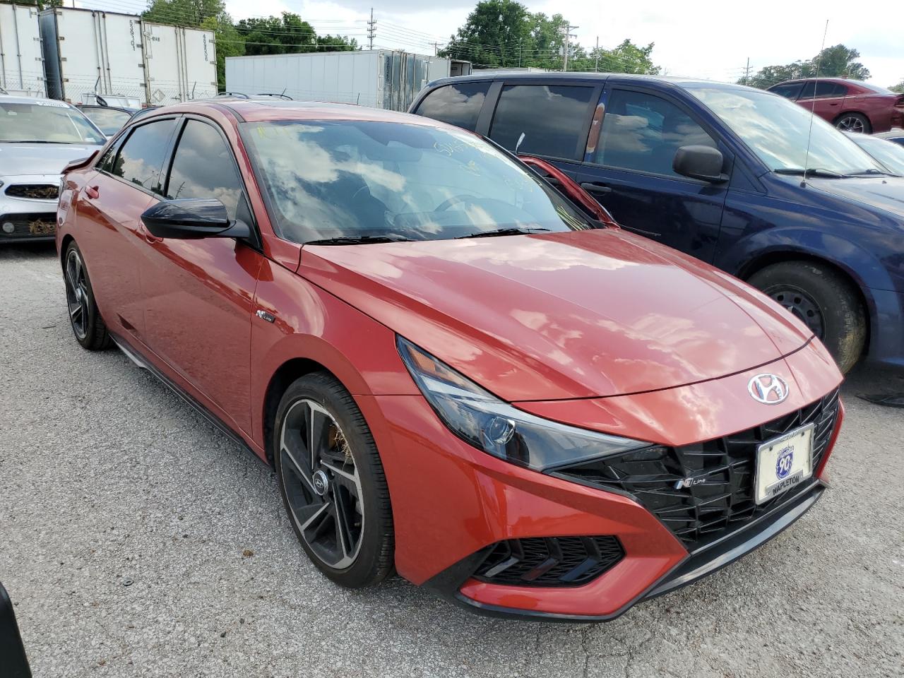 HYUNDAI ELANTRA 2021 kmhlr4af3mu164401