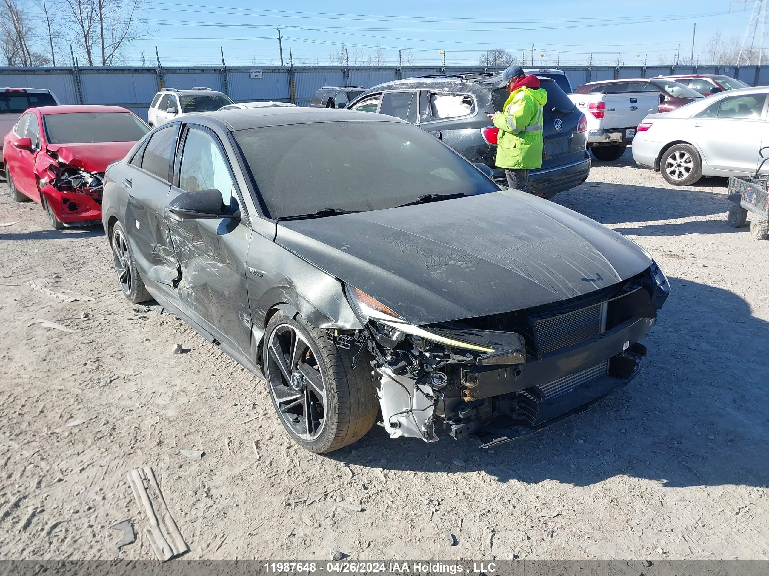 HYUNDAI ELANTRA 2021 kmhlr4af4mu117653