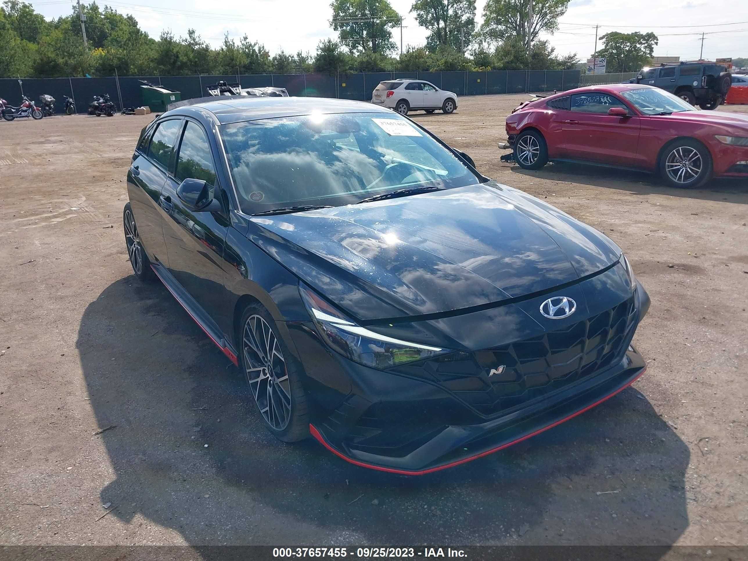 HYUNDAI ELANTRA N 2022 kmhlw4ak0nu003091