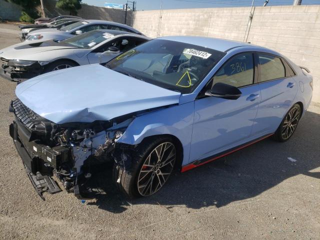 HYUNDAI ELANTRA N 2022 kmhlw4ak4nu008858